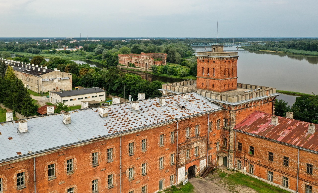 Szczypiorno. Widok na Wkrę w stronę  Śniadówka